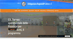 Desktop Screenshot of figcdelegazionecalcioa5-sardegna.com